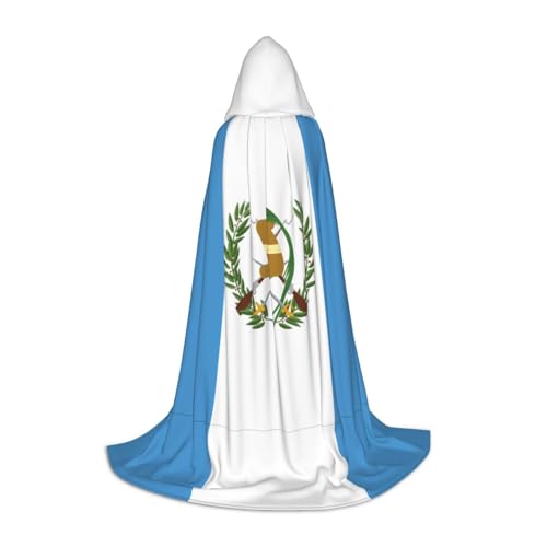 QHZLY Flagge von Guatemala Kapuzenumhang S für Jugendliche Langer Umhang Cosplay Maskerade Bühnenkostüm Comic-Con Karneval Rollenspiel QHZLY Flagge von Guatemala Kapuzenumhang S für Jugendliche Langer Umhang Cosplay Maskerade Bühnenkostüm Comic-Con Karneval Rollenspiel von QHZLY