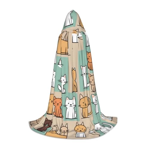 QHZLY Furry Friends Kapuzenumhang S für Teenager Langer Umhang Cosplay Maskerade Bühnenkostüm Comic-Con Karneval Rollenspiel QHZLY Furry Friends Kapuzenumhang S für Teenager Langer Umhang Cosplay Maskerade Bühnenkostüm Comic-Con Karneval Rollenspiel von QHZLY