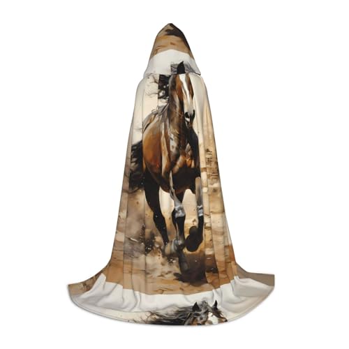 QHZLY Westernpferd Kapuzenumhang L für Teenager Langer Umhang Cosplay Maskerade Bühnenkostüm Comic-Con Karneval Rollenspiel QHZLY Westernpferd Kapuzenumhang L für Teenager Langer Umhang Cosplay Maskerade Bühnenkostüm Comic-Con Karneval Rollenspiel von QHZLY