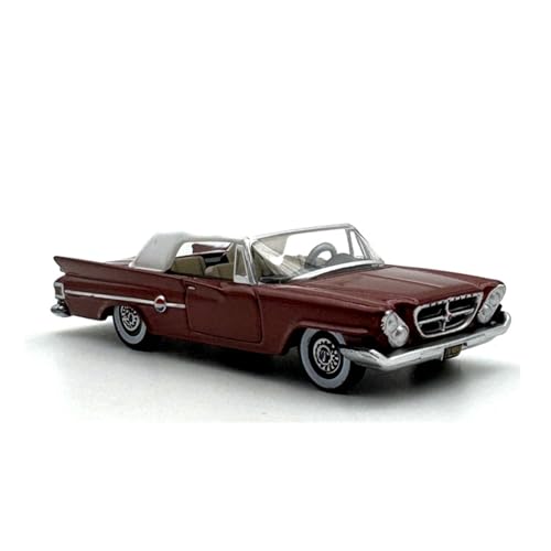 QIANKA Maßstab 1:87, 1961 Chrysle 300 Cabrio, Automodell, Klassische Oldtimer-Sammlung von QIANKA