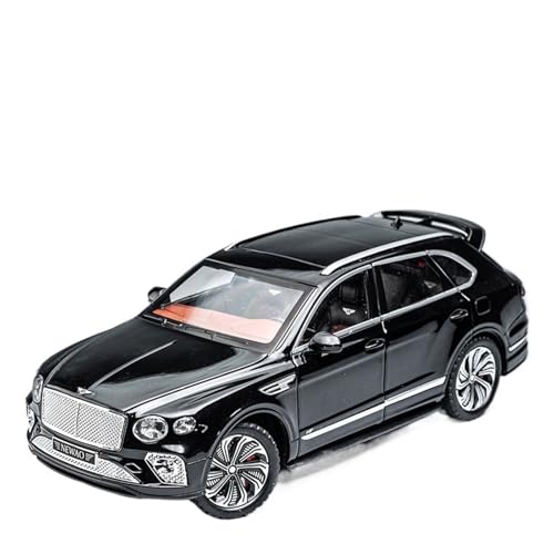 Für: Bentayga SUV 1/24 Skala Legierung Automodel Mit Hoher Simulation Pullback Sound Und Lichtfunktion(Black) von QIANKA