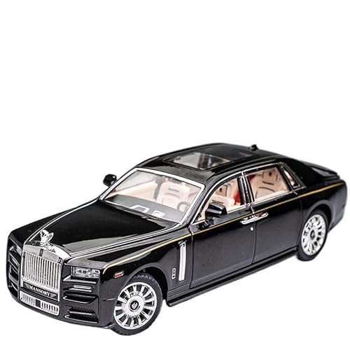 Für: RR Phantom 1/24 Skala Legierung Automodell Mit Hoher Simulation Ziehen Zurück Sound Und Lichtfunktion(D) von QIANKA