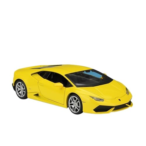 QIANKA Maßstab 1:24 Für Huracan LP610-4 Legierungsdruckgussverfahren Simulationsautomodell(Yellow) von QIANKA