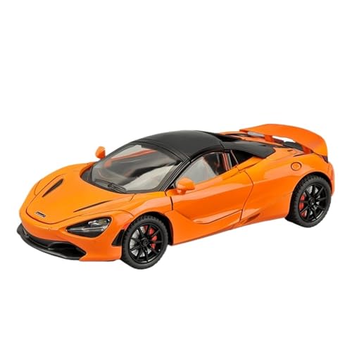 QIANKA 1:24 Für 720s Sport Auto Modell Simulation Sammlung Kinder Legierung Spielzeug Auto Junge Rennwagen(Yellow) von QIANKA