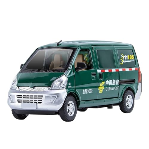 QIANKA 1:24 Wuling Rongguang Van Modell Transport Fahrzeug Legierung Sound Und Licht Pull Back Mehrtürige Multi-Funktion(China Post) von QIANKA