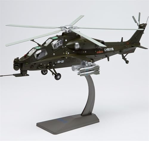 QIANKA 1:38 für Z-10 Bewaffneten Hubschrauber Modell Z-10/Z-10 Legierung Flugzeug Fertig Ornamente Sammlung von QIANKA