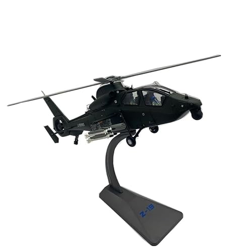 QIANKA 1:48 für Wuzhi 19 Hubschrauber Modell Legierung Simulation Bewaffneten Hubschrauber Z19 Militärflugzeug Modell Spielzeug von QIANKA