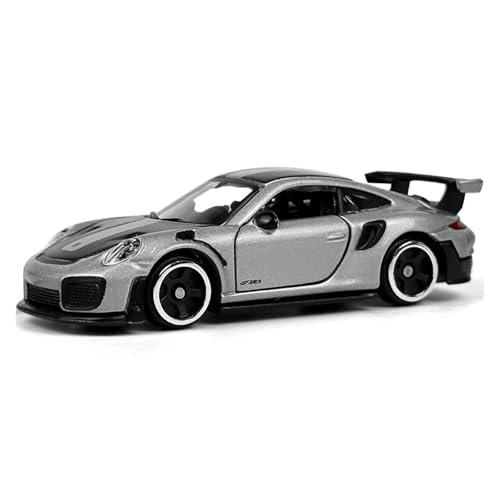 QIANKA 1:64 Automodell Für 911GT2RS 2018 Legierungsautomodell Simulationsautomodell Stoßdämpfendes Automodell von QIANKA