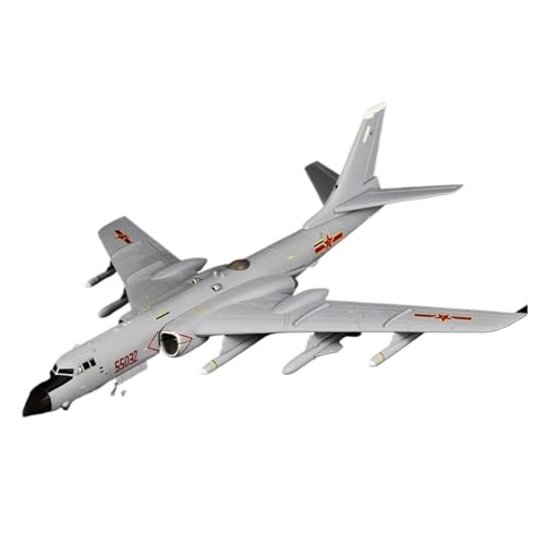 QIANKA 1:72, geeignet für H-6K Bombermodell, Flugzeugmodell, Simulation, militärische Ornamente, fertiges Produkt H-6K Flugzeugmodell H-6K (1:72 Legierung 6K) von QIANKA