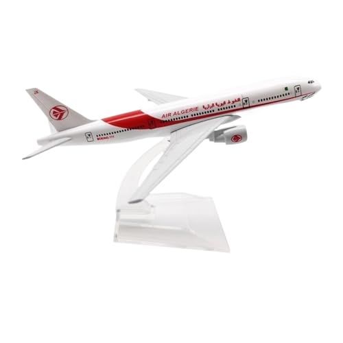 QIANKA Air Algerie 777 Simulation Zivilflugzeug im Maßstab 1:400, Legierung, statisches Modell, Luftfahrt-Kollektion von QIANKA