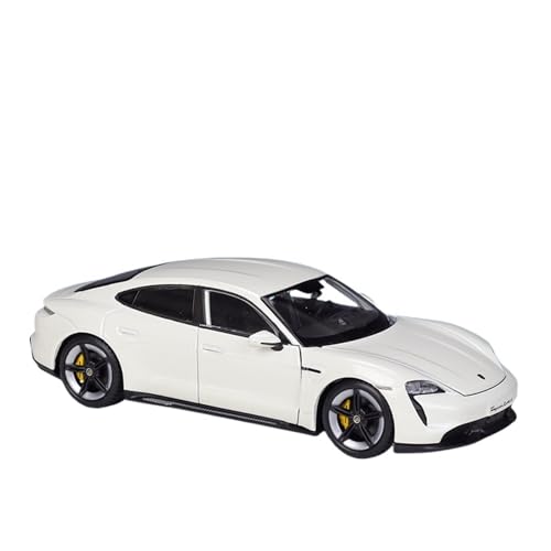 QIANKA Druckgussverfahren Für Legierung Im Maßstab 1:24 Für Das Simulationsautomodell des Porsche Taycan Turbo S(White) von QIANKA