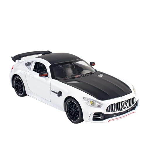 QIANKA Für 1/24 Geeignet Für Mercedes Benz Amg G Legierung Druckguss Auto Modell Sport Auto Spielzeug Ziehen Auto Spielzeug Auto(White) von QIANKA