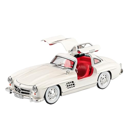 QIANKA Für 1:24 Benchi 300SL-Legierungsornamente Können In Vitrinen Verwendet Werden, Um Fahrzeuge Mit Rückzug Auszustellen(White) von QIANKA