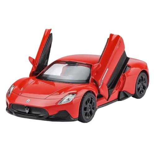 QIANKA Für 1:36 Maserati Legierung Auto Modell Auto Simulation Ornamente Sport Auto Modell(Red) von QIANKA