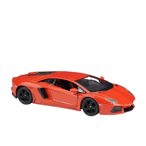 QIANKA Für 1:24 Maßstab Für Aventador LP700 Legierung Druckguss Prozess Simulation Auto Modell(Red) von QIANKA