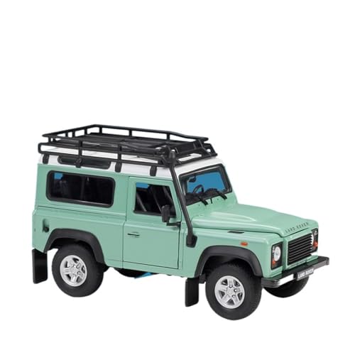 QIANKA Für Den Maßstab 1:24 Geeignet Für LR Defender ORV Simulationslegierungsautomodell(Retro Edition Green) von QIANKA