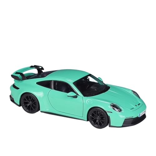 QIANKA Für Den Maßstab 1:24 Geeignet Für Porsche 911 GT3 Sportwagen Simulationsautomodell Legierungsdruckgussverfahren Sammlerstücke(Green) von QIANKA