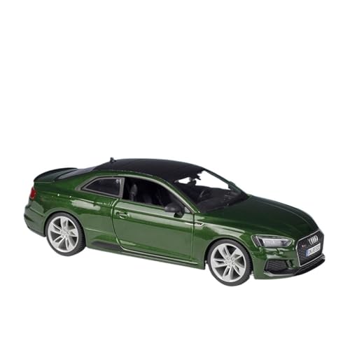 QIANKA Für Legierungsdruckgussverfahren Im Maßstab 1:24 Für Audi RS5 Coupé-Simulationsautomodell(Green) von QIANKA