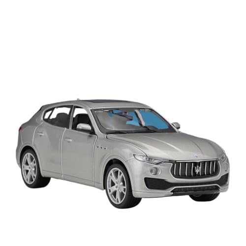 QIANKA Für Legierungsdruckgussverfahren Im Maßstab 1:24 Für Maserati Levante Simulationsautomodell(Silver) von QIANKA