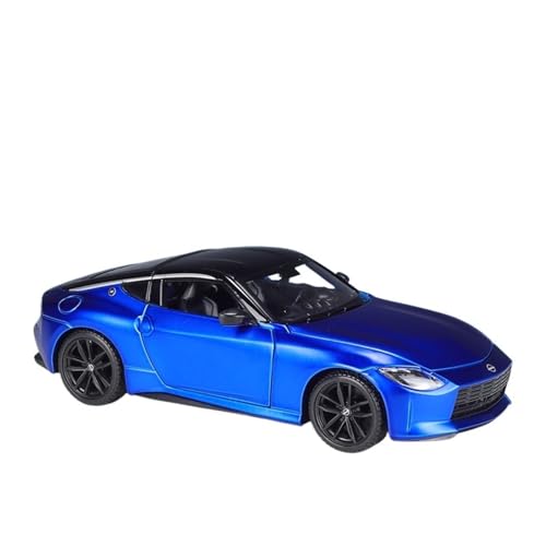 QIANKA Für 1:24 Maßstab Für 2023 Nissan-Z Legierung Druckguss Prozess Simulation Auto Modell(Blue) von QIANKA