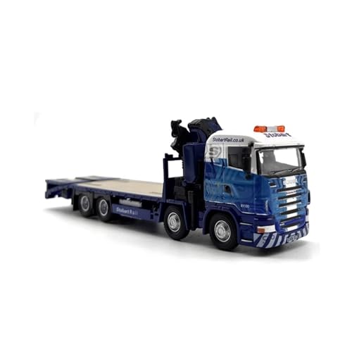 QIANKA Für Scania-R420 Anhänger Im Maßstab 1:76 Multifunktionales Technisches Fahrzeug Modellauto Fan-Sammlung(Blue) von QIANKA