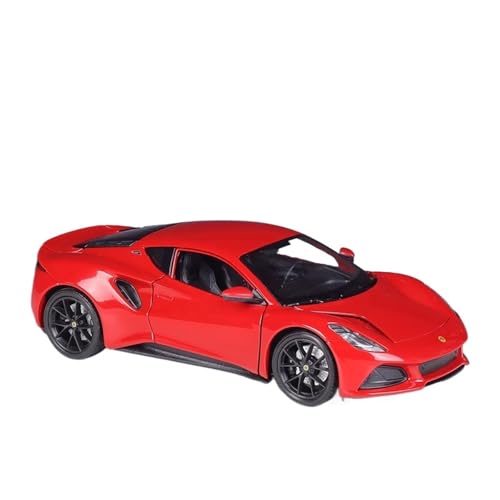 QIANKA Für 1:24 Verhältnis Geeignet Für Emira Simulation Alloy Car Model Collection Ornamente(Red) von QIANKA