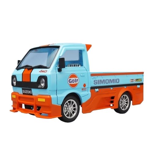 QIANKA Für Wanbao Legierung Auto Modell 1:24 Bay Edition Kleine LKW Akusto-optische Huili Spielzeug Auto Musik Modell Ornamente Sammlung(Gulf Edition) von QIANKA