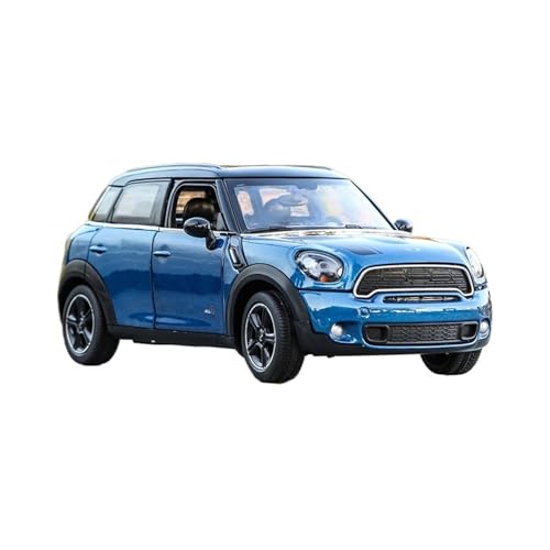 QIANKA Für: 1:24 Spielzeugauto Mini Countryman Druckguss-Legierungsmetallautomodell Modellauto Spielzeugfahrzeuge Miniaturmaßstab(Blue) von QIANKA