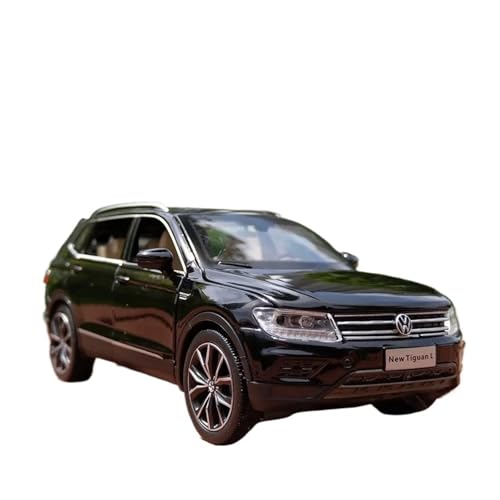 QIANKA Für: 1:32 Tiguan SUV Legierung Guss Spielzeug Auto Modell Sound Und Licht Spielzeug Sammlerstücke(Black) von QIANKA