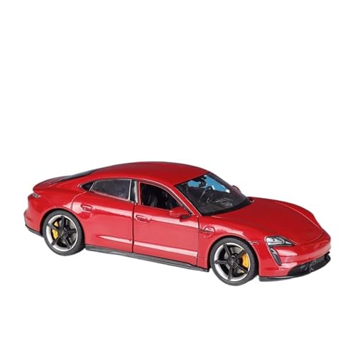 QIANKA Maßstab 1:24 Geeignet Für Taycan Turbo S Sportwagen Simulation Legierung Auto Modell Sammlung Ornamente(Red) von QIANKA