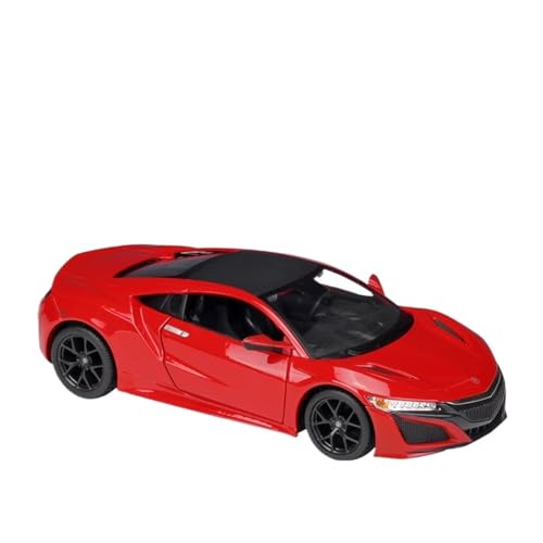 QIANKA Maßstab 1:24 Für 2018 Acura NSX Legierung Druckguss-Prozess Simulation Automodell(Red) von QIANKA