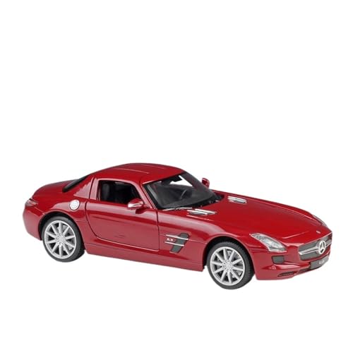 QIANKA Maßstab 1:24 Geeignet Für Benz SLS AMG Simulation Legierung Auto Modell Sammlung Ornamente(Red) von QIANKA