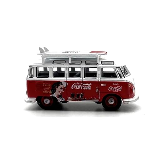 QIANKA Maßstab 1:76 VW-T1 Bus CC Malerei Automodell Klassische Oldtimersammlung von QIANKA