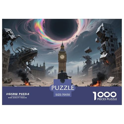 Big Ben, Großbritannien 1000 Teile Unmöglich Puzzles, Familien, Teile Passen Perfekt Zusammen, Geschicklichkeitsspiel, Premium Quality, Pädagogisches 70x50cm/1000pcs Big Ben, Großbritannien 1000 Teile Unmöglich Puzzles, Familien, Teile Passen Perfekt Zusammen, Geschicklichkeitsspiel, Premium Quality, Pädagogisches 70x50cm/1000pcs von QIAVXZIP