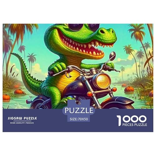 Dinosaurier 1000 Teile Unmöglich Puzzles Tier Für Die Ganze Familie, Teile Passen Perfekt Zusammen, Geschicklichkeitsspiel, Perfekt Für Spieleabende, Pädagogisches 70x50cm/1000pcs Dinosaurier 1000 Teile Unmöglich Puzzles Tier Für Die Ganze Familie, Teile Passen Perfekt Zusammen, Geschicklichkeitsspiel, Perfekt Für Spieleabende, Pädagogisches 70x50cm/1000pcs von QIAVXZIP