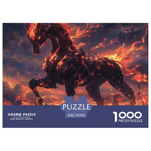 Feines Pferd 1000 Teile Klassische Puzzle, Familien, Teile Passen Perfekt Zusammen, Geschicklichkeitsspiel, Premium Quality, Stressabbau-Spielzeug 70x50cm/1000pcs Feines Pferd 1000 Teile Klassische Puzzle, Familien, Teile Passen Perfekt Zusammen, Geschicklichkeitsspiel, Premium Quality, Stressabbau-Spielzeug 70x50cm/1000pcs von QIAVXZIP