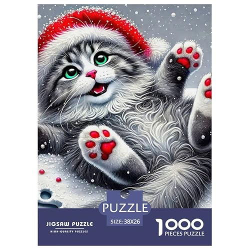 Kätzchen 1000 Teile Unmöglich Puzzles Tier Für Erwachsene, Familien, Teile Passen Perfekt Zusammen, Geschicklichkeitsspiel, Perfekt Für Spieleabende, Pädagogisches 38x26cm/1000pcs Kätzchen 1000 Teile Unmöglich Puzzles Tier Für Erwachsene, Familien, Teile Passen Perfekt Zusammen, Geschicklichkeitsspiel, Perfekt Für Spieleabende, Pädagogisches 38x26cm/1000pcs von QIAVXZIP