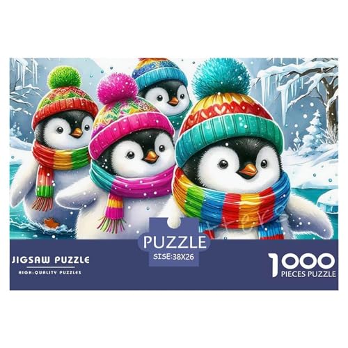 Pinguin 1000 Teile Schwieriges Großes Puzzle Tier Für Die Ganze Familie, Teile Passen Perfekt Zusammen, Geschicklichkeitsspiel, Premium Quality, Stressabbau-Spielzeug 38x26cm/1000pcs Pinguin 1000 Teile Schwieriges Großes Puzzle Tier Für Die Ganze Familie, Teile Passen Perfekt Zusammen, Geschicklichkeitsspiel, Premium Quality, Stressabbau-Spielzeug 38x26cm/1000pcs von QIAVXZIP