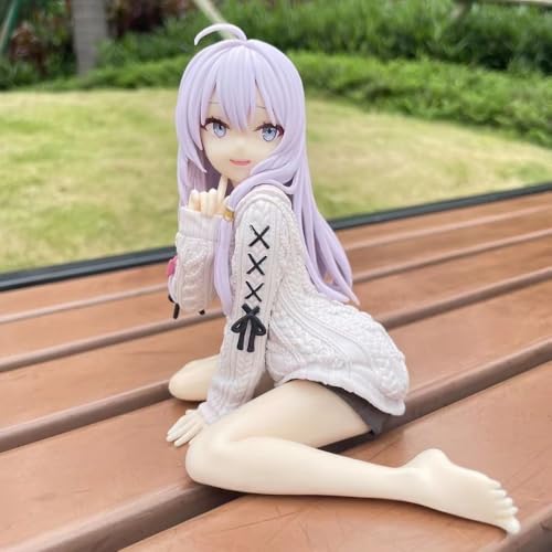 QIDWEN for Sitting Sweater Irena Cartoon Figure PVC Action Anime Model Statue Collectible Decoration Gifts von QIDWEN