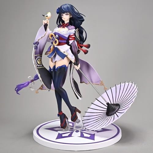 QIDWEN für General Thunderbolt mit einem Regenschirm. Cartoon Figur PVC Action Anime Modell Statue Sammlerstück Dekoration Geschenke von QIDWEN