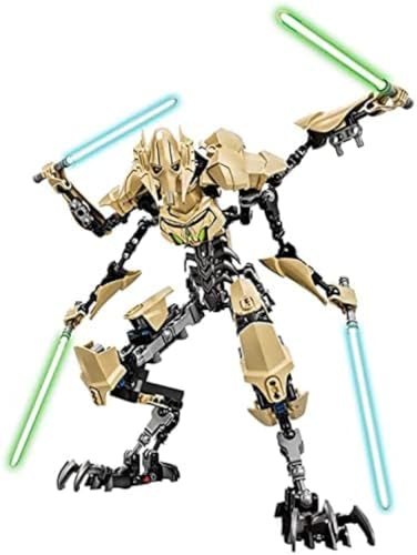 QIDWEN für Star Wars General Grievous Cartoon Figur PVC Action Anime Modell Statue Sammlerstück Dekoration Geschenke von QIDWEN