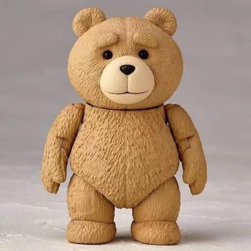 QIDWEN für Teddybär Person Cartoon Figur PVC Action Anime Modell Statue Sammlerstück Dekoration Geschenke von QIDWEN