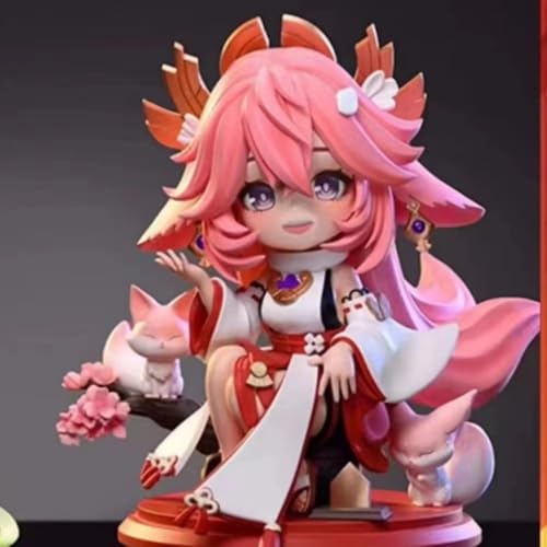 QIDWEN für hockende Yagyu Shinko Cartoon Figur PVC Action Anime Modell Statue Sammlerstück Dekoration Geschenke von QIDWEN