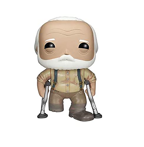 QIEW Anime The Walking Dead Q Version Puppe Herschel Pop Vinyl Charakter Action-Modell Spielzeug 10 cm Charaktermodell in Box Geschenke für Kinder von QIEW