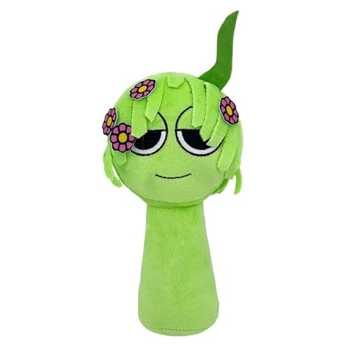 QIGHLIS Sprunki Plush, 25cm Sprunki Plushies Kuscheltier, Sprunki Plüschspielzeug für Jungen Mädchen Kinder Fans Geburtstag Geschenk (Grün) von QIGHLIS