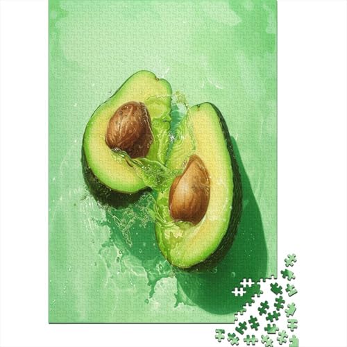 Avocado Puzzle 1000 Teile Puzzle Für Erwachsene Und Kinder Ab 14 Jahren,Puzzlespiel Erwachsenen Puzzlespiel Puzzel 1000pcs (75x50cm) von QINGTIANFC