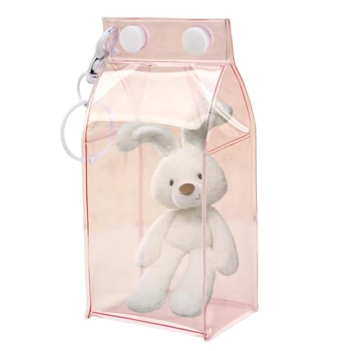 Collection Dock Display Taschen, Collector Puppet Display Bag - Clear Puppet Collection Tasche - Handgefertigte transparente Hängetasche für Puppe, Statue, Spielzeug, Kosmetik von QINGZHI