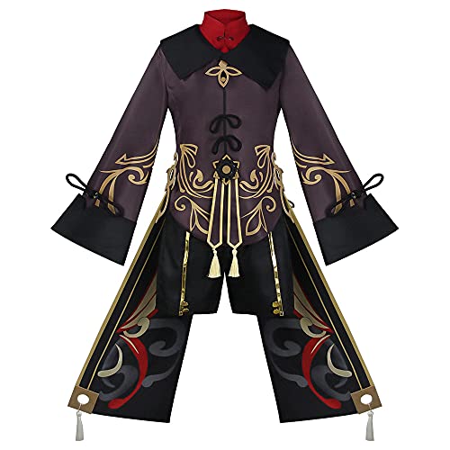 QIRONGSC Genshins Impacts Hu Taos Cosplay Outfits Anime Cosplay Kostüme Rollenspiel Halloween Clubwear für Party von QIRONGSC