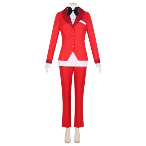 QIRONGSC Hazbins Hotels Charlies Morningstars Cosplay Outfits Anime Cosplay Kostüme Rollenspiel Halloween Clubwear für Party von QIRONGSC