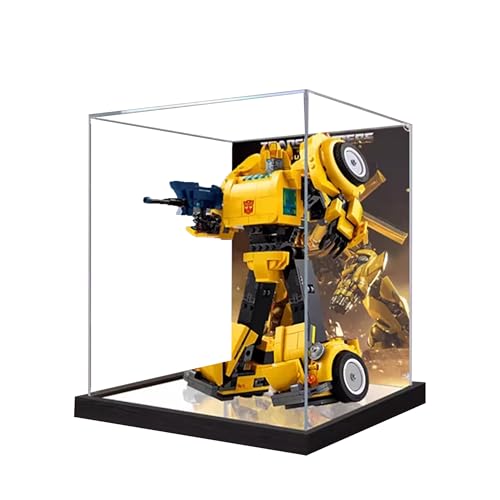 Acryl-Vitrine für Lego 10338 Modell, 3 mm staubdichte Schaukasten, Vitrine kompatibel mit Lego 10338 (Modell nicht im Lieferumfang enthalten) (Hintergrundbau 3 mm) von QIXINDGYH